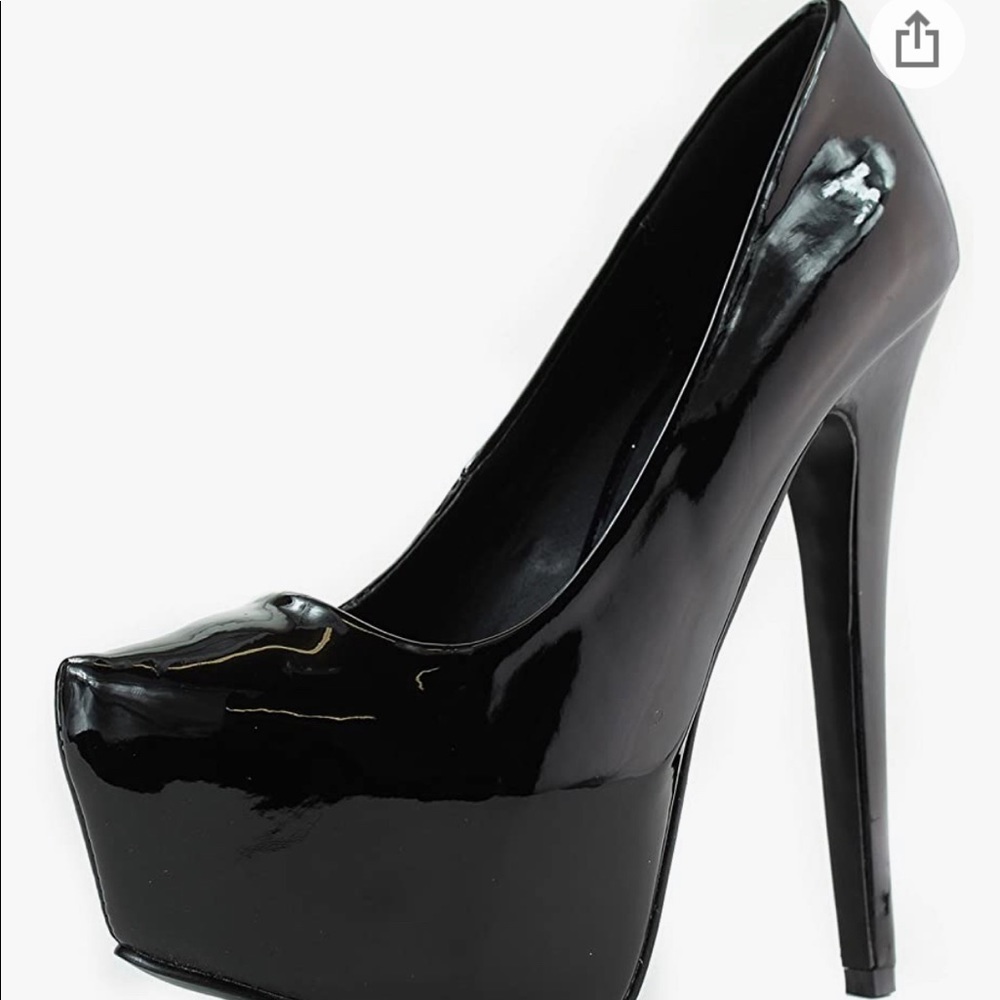 Pointed Toe Hidden Platform Sexy Stiletto High Heel Pumps